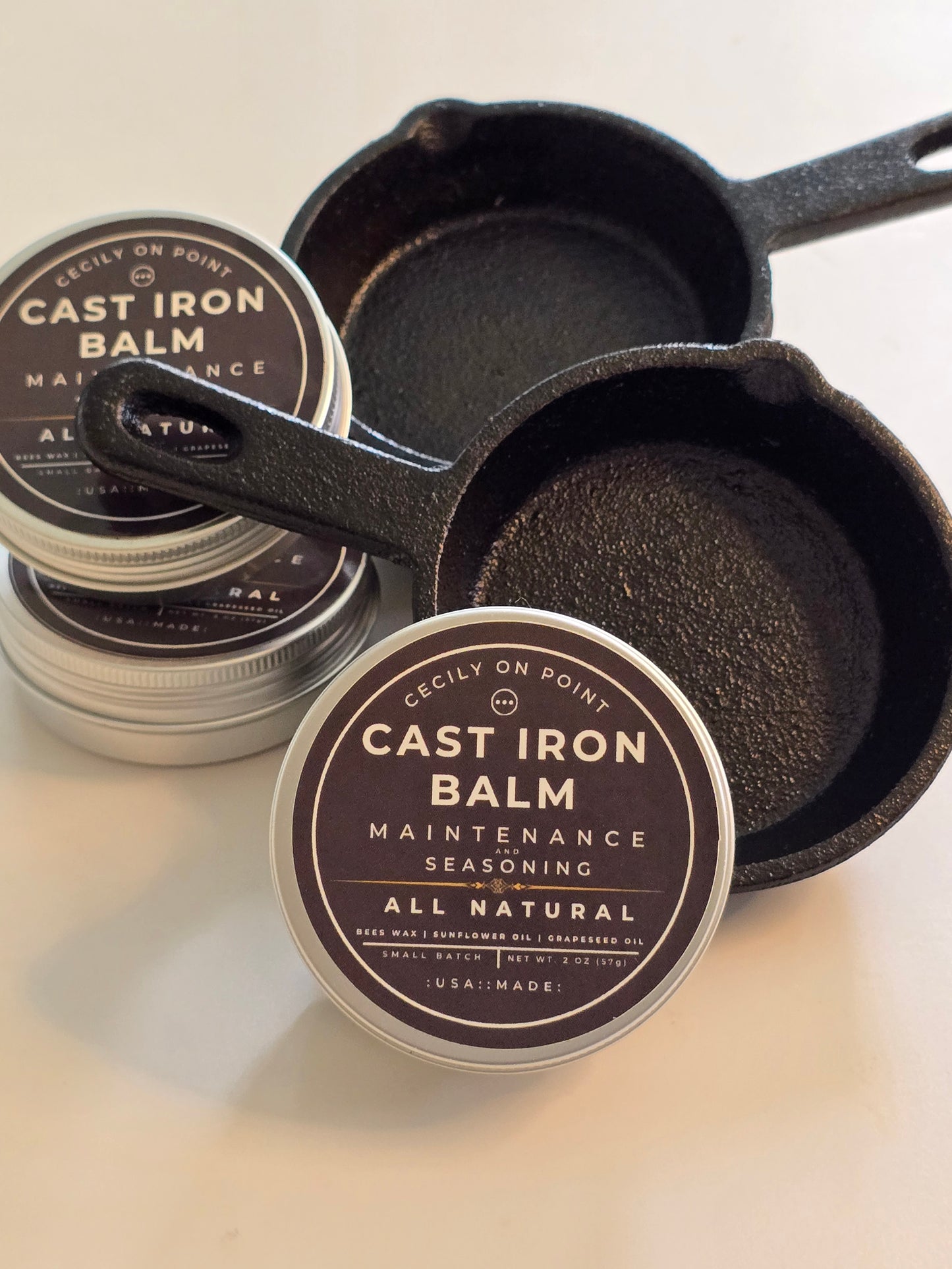 Cast Iron Maintenance Balm